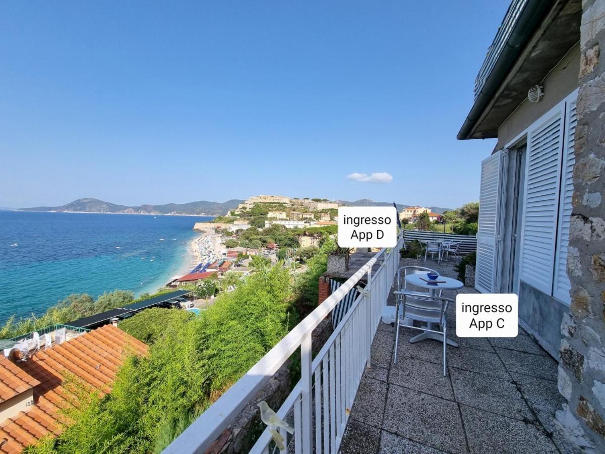 Appartamenti La Terrazza Sulle Ghiaie - Goelba بورتوفيرّايو المظهر الخارجي الصورة